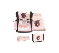Belmil Classy ergonomisches Schulranzen-Set 4-teilig Pferd