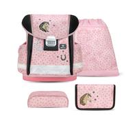 Belmil Classy ergonomisches Schulranzen-Set 4-teilig "Star Horses" mit Brustgurt