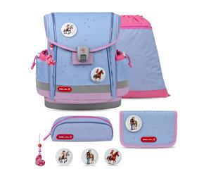 Belmil Classy Plus Schulranzen Set 5-teilig mit Brustgurt - Lavender Lavander Koffer24