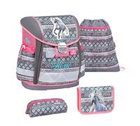 Belmil Classy Schulranzen Set 4 - teilig (403-13/AG/S) (Horse Aruba Blue)