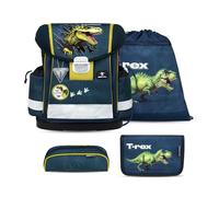 Belmil Classy Schulranzen Set 4 - teilig (403-13/AG/S) (King Dino)