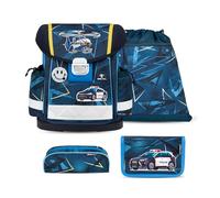 Belmil Classy Schulranzen Set 4 - teilig (403-13/AG/S) (Police)