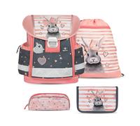 Belmil Classy Schulranzen Set 4-teilig mit Brustgurt - Little Bunnies Little Bunnies Koffer24