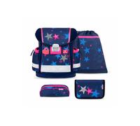 Belmil Schulranzen-Set Classy 4-teilig mit Brustgurt Sparkling Star