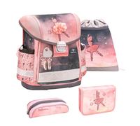 Belmil Classy Schulranzen-Set 4-tlg. - BALLERINA BLACK PINK
