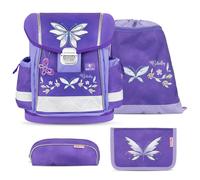 Belmil Classy Schulranzen-Set 4tlg Starlight Wings