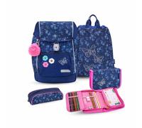 Belmil Comfy Plus Premium Schulranzen Set 4-teilig "Sapphire"