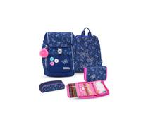 Belmil Comfy Plus Premium Schulranzen Set 4-teilig ""Sapphire"" Sapphire