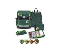 Belmil Comfy Plus Premium Schulranzen Set 5-teilig ""Twist of Lime"" Twist of Lime