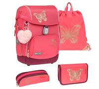 Belmil Comfy Premium Schulranzen Set 5 - teilig (Coral)