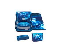 Belmil Compact ergonomisches Schulranzen-Set 4-teilig Auto; Rennauto