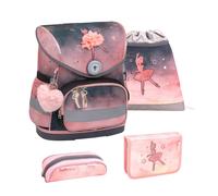 Belmil Compact Schulranzen-Set 4-tlg. - BALLERINA BLACK PINK