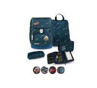 Belmil Compact Plus Premium Schulranzen Set 5-teilig ""Orion Blue"" Orion Blue
