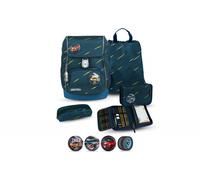 Belmil Compact Plus Premium Schulranzen Set 5-teilig Orion Blue Orion Blue Schulranzen Set