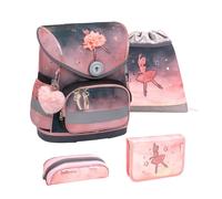 Belmil Compact Schulranzen-Set 4-tlg. - BALLERINA BLACK PINK