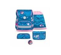 Belmil COMPACT SET mit Patches ergonomisches Schulranzen-Set 4-teilig Seestern