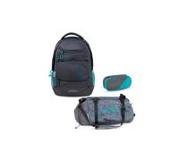 Belmil Infinity Move SET-2 Infinity Move Schulrucksack Set 3 tlg. ""Grey Lagoon"" Grey Lagoon