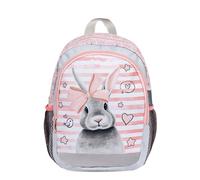 Belmil Kiddy Plus Kindergartenrucksack "Sweet Bunny" für 3-6 Jährige Kinder mit