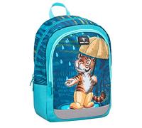 Belmil Kinderrucksack Jungen Mädchen Unisex für 3-6 Jährige - Super Leichte 260 g/Kindergarten/Krippenrucksack Kindergartentasche Kindertasche/Tigar/Blue Blau (305-4 Tiger)