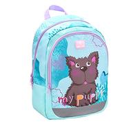 Belmil Kinderrucksack mädchen für 3-6 Jährige - Super Leichte 260 g/Kindergarten/Krippenrucksack Kindergartentasche Kindertasche/Hündchen/Türkis, Blue (305-4 Puppy)