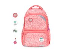 Belmil Maxi Pack ergonomischer Schulrucksack für Kinder mit ergonomisch geformter Rücken, Brustgurt (338-37) (Caty)