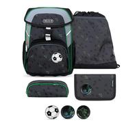 Belmil Schulranzen-Set MAXI STRIKER X – ergonomisch, 5-teilig, mit Brustgurt