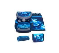 Belmil Mini-Fit ergonomisches Schulranzen-Set 4-teilig Auto
