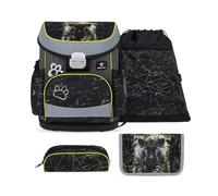 Belmil ergonomisches Schulranzen-Set Mini-Fit 4-tlg. Black Panther