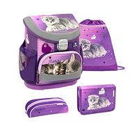 Belmil Mini-Fit Schulranzen Set 4 -teilig (405-33/AG/S) (Little Caty 2)