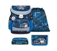 Belmil Mini-Fit Schulranzen Set 4 -teilig (405-33/AG/S) (Police)