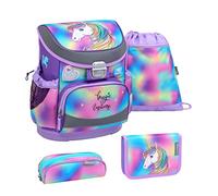 Belmil Mini-Fit Schulranzen Set 4 -teilig (405-33/AG/S) (Rainbow Color)