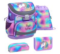 Belmil Mini-Fit Schulranzen-Set 4tlg Rainbow Colour