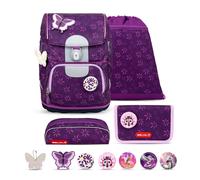 Belmil Motion Schulranzen-Set 5-tlg. - PURPLE SPRING