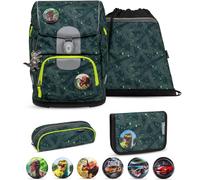 Belmil Motion Schulranzenset 5-tlg. Green Splash