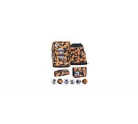 Belmil Motion Schulranzenset Orange Camouflage Schulranzen Set