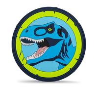 Belmil Patches mit Klettverschluss Set 3-teilig- kompatibel mit Schulranzen Comfy/Smarty (Blue T-Rex)