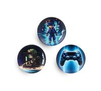 Belmil Patches mit Klettverschluss Set 3-teilig- kompatibel mit Schulranzen Comfy/Smarty (Gamer’s World)
