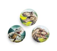 Belmil Patches mit Klettverschluss Set 3-teilig- kompatibel mit Schulranzen Comfy/Smarty (Lost World)