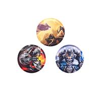 Belmil Patches mit Klettverschluss Set 3-teilig- kompatibel mit Schulranzen Comfy/Smarty (Other Universum)