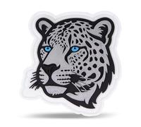 Belmil Patches mit Klettverschluss Set 3-teilig- kompatibel mit Schulranzen Comfy/Smarty (White Jaguar)