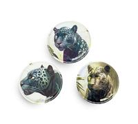 Belmil Patches mit Klettverschluss Set 3-teilig- kompatibel mit Schulranzen Comfy/Smarty (Wild Cats)