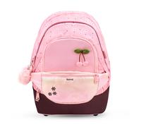 Belmil Premium 2-IN-1 Schultasche & Gürteltasche 2-teilig - "Cherry Blossom" Cherry Blossom Koffer24