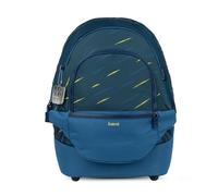 Belmil Premium 2-IN-1 Schultasche & Gürteltasche 2-teilig - "Orion Blue" Orion Blue Koffer24