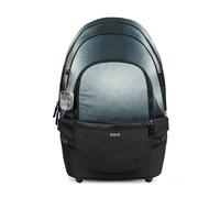 Rucksack 2-IN-1 Schultasche & Gürteltasche 2-teilig Ranzen Black Grey