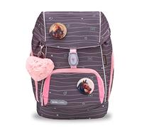 Belmil Premium Comfy Plus ergonomisches Schulranzen für kleine Kinder/Erstklässler - mit Patch Set 6 Stück, AGR, Brustgurt, Hüftgurt, Magnetverschluss 405-73/P (Mint)