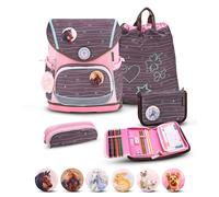 Belmil Premium Compact Plus Schulranzen-Set 5-tlg. - MINT