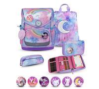 Belmil Premium Compact Plus Schulranzen-Set 5-tlg. - MOONLIGHT