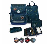 Belmil Premium Compact Plus Schulranzen-Set 5-tlg. - ORION BLUE