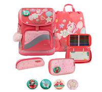 Belmil Premium Smarty Plus Schulranzenset 5-teilig - "Cherry Blossom" Cherry Blossom Koffer24