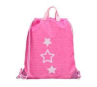 Belmil Premium Turnbeutel Sportbeutel Schuhbeutel Sportsack Mädchen Pink (337-1/P Candy)